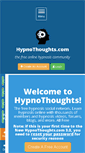 Mobile Screenshot of hypnothoughts.com